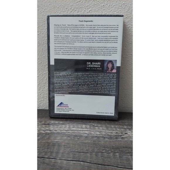 Transitions Lifestyle System Staying On Track Results for A Lifetime DVD New - Picture 3 of 6